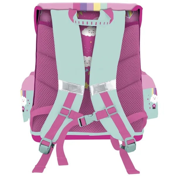 ICO: Lizzysuli Premium Lollipopp Rainbow zaino scolastico ergonomico 39x35x24 cm immagine 2