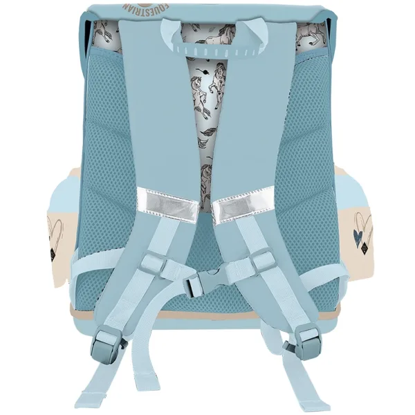 ICO: Lizzysuli Wild Beauty Sport Club zaino scolastico ergonomico equestre, 39x35x24 cm immagine 2