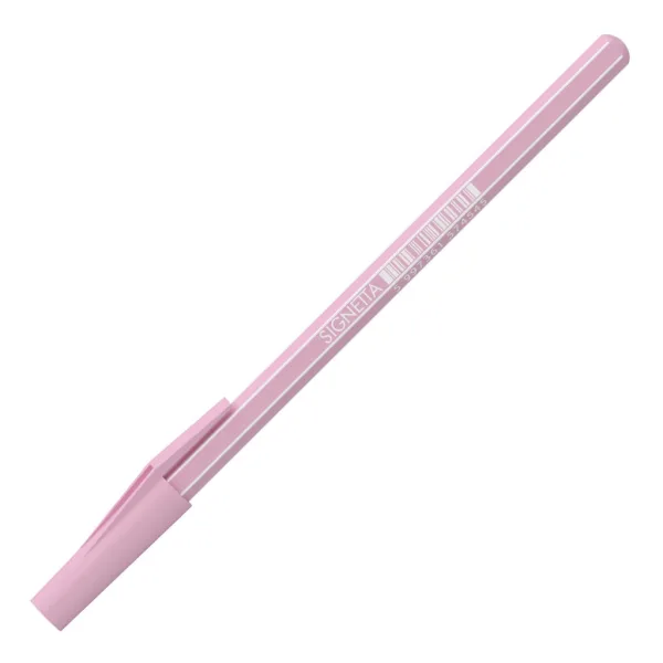 ICO: Penna a sfera Signetta colore rosa pastello immagine 1