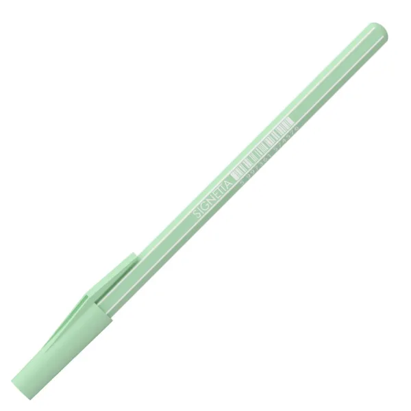 ICO: Penna a sfera Signetta colore verde pastello immagine 1