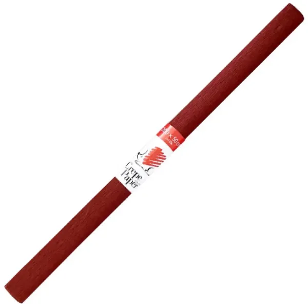 ICO: Riccio carta crespa colore marrone 200x50cm immagine 1