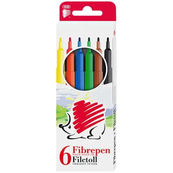ICO: Set di 6 pennarelli colorati SÜNI 300 immagine 1