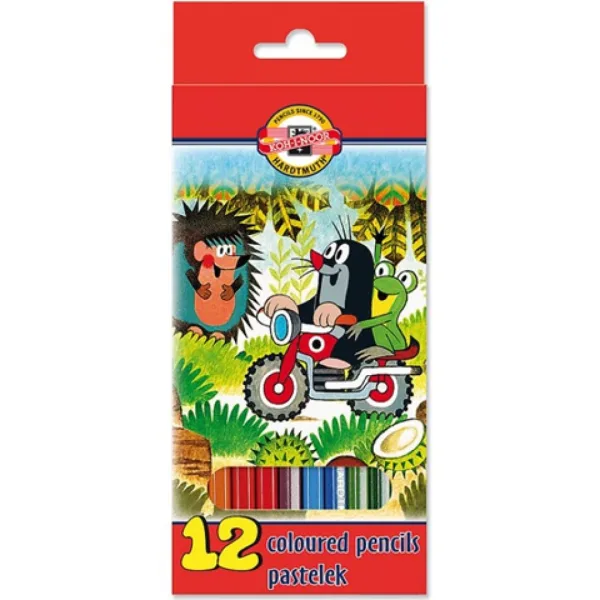 ICO: Set di matite colorate KOH-I-NOOR Kisvakond 12 pezzi immagine 1
