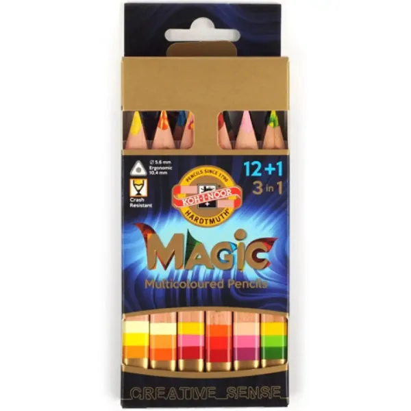 ICO: Set di matite colorate KOH-I-NOOR Magic 12+1 pezzi immagine 1