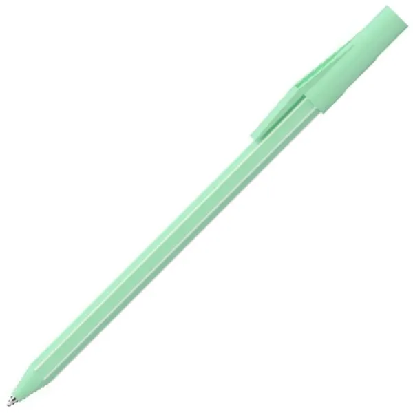 ICO: Signetta MIX penna a sfera blu in colore verde pastello 0,7 mm immagine 1