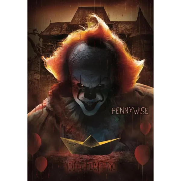IT – Pennywise puzzle da 1000 pezzi – Clementoni immagine 2