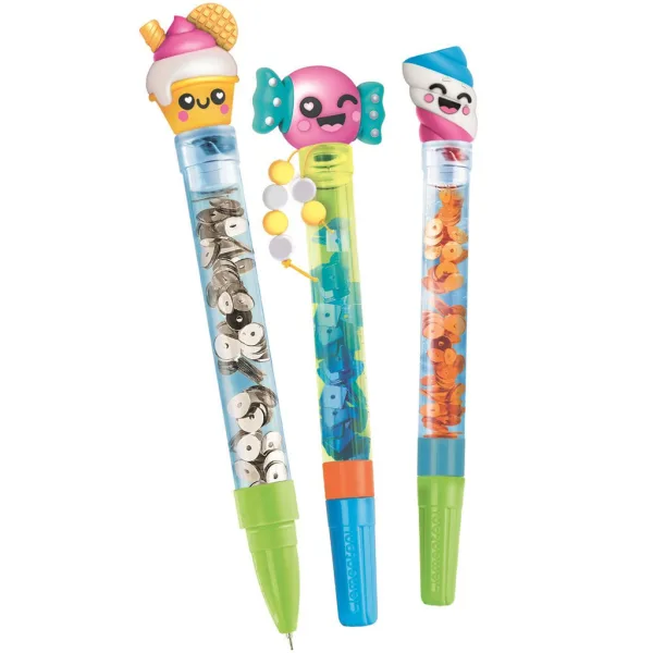 Idea! Set creativo per realizzare penne a tema dolci - Clementoni immagine 2