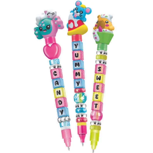 Idea! Set per creare penne per scrivere messaggi a tema cibo - Clementoni immagine 2