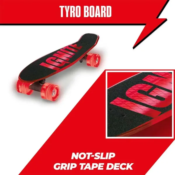 Ignite skateboard rosso-nero - Mondo Toys immagine 4