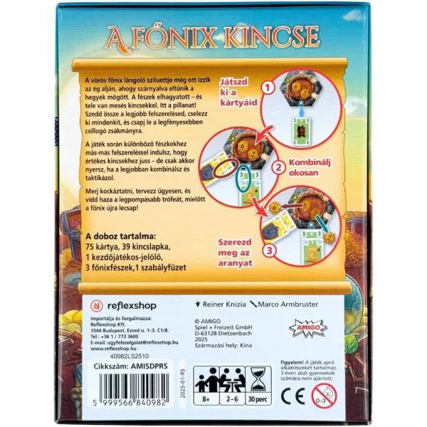 Il gioco da tavolo "Il tesoro della Fenice" immagine 2