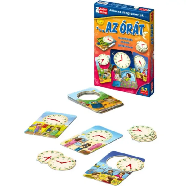 Impariamo lorologio giocando a un gioco da tavolo. immagine 2