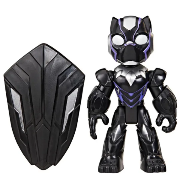 Iron Man e i suoi fantastici amici - Action figure di Pantera Nera - Hasbro immagine 2