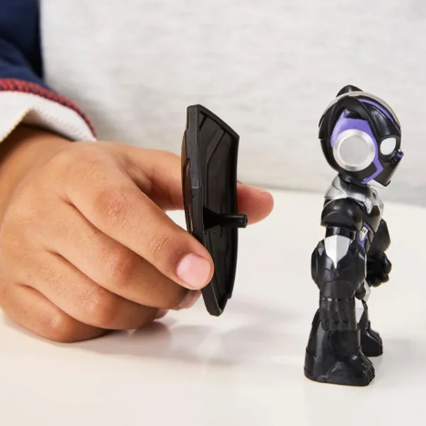 Iron Man e i suoi fantastici amici - Action figure di Pantera Nera - Hasbro immagine 3