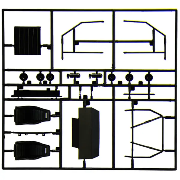 Italeri 1/24 Audi Quattro Rally kit auto immagine 6