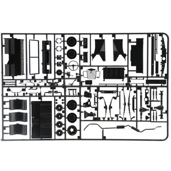 Italeri 1/24 Land Rover 109 LWB fuoristrada modello immagine 4