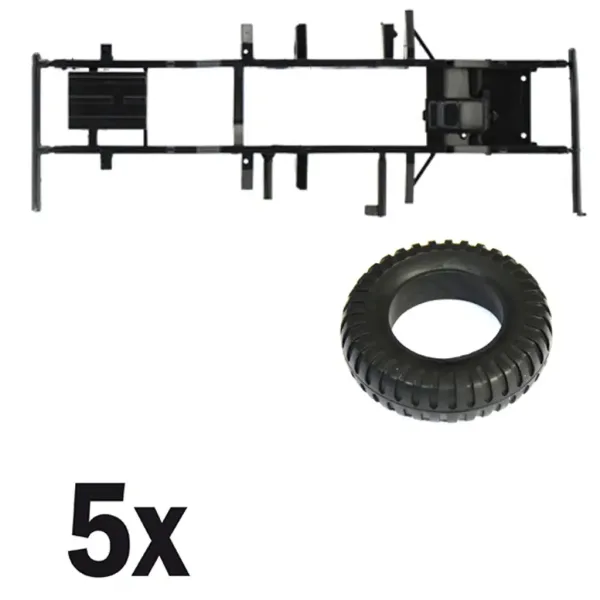 Italeri 1/24 Land Rover 109 LWB fuoristrada modello immagine 5