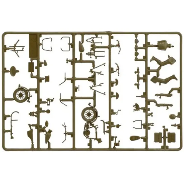 Italeri 1/35 Motociclette U.S. 2 modelli di motociclette militari immagine 2