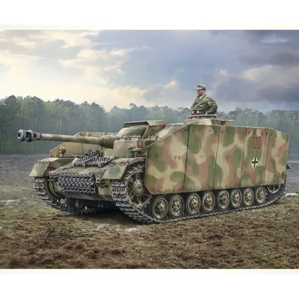 Italeri 1/35 Sd.Kfz. 167 Sturmgeschütz IV modello di cannone dassalto immagine 8