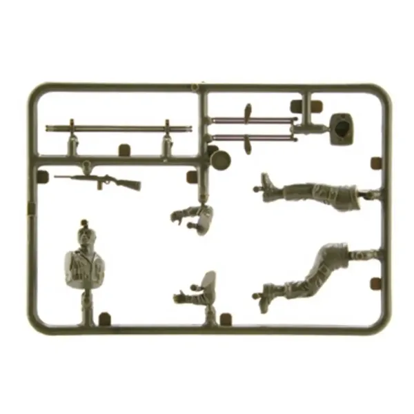 Italeri 1/35 Willys MB Jeep militare con rimorchio modello di veicolo immagine 2