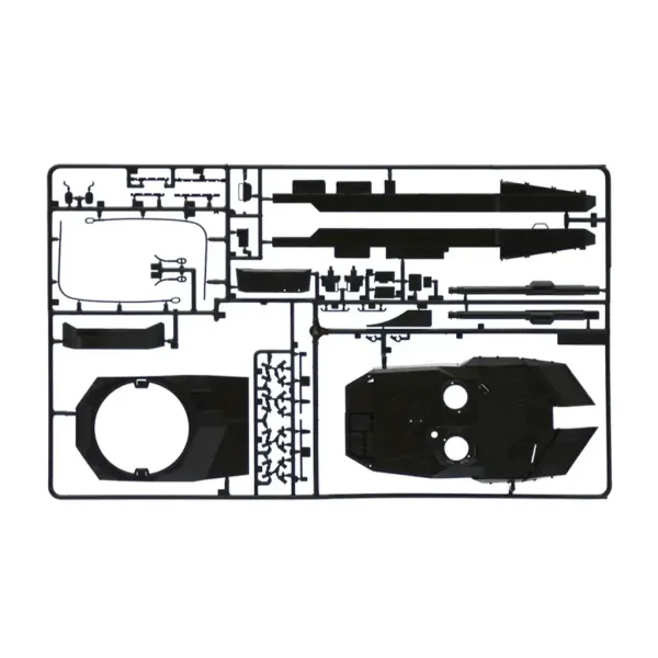 Italeri 1/35 modello di carro armato Leopard 2A6 immagine 6