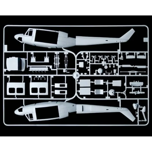 Italeri 1/48 AB 212 / UH-1N modello di elicottero immagine 4