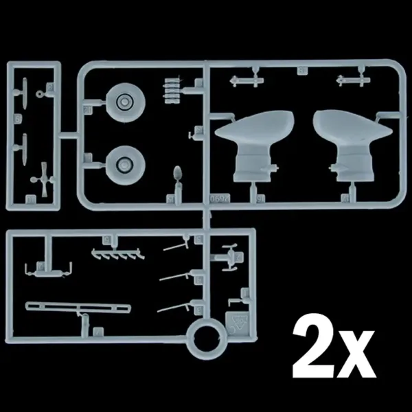 Italeri 1/48 Ju 87 B-2/R-2 Picchiatello modello di aereo immagine 7