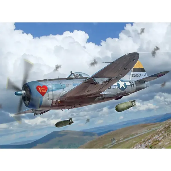 Italeri 1/48 P-47D Thunderbolt modello di aereo immagine 9