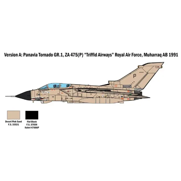 Italeri 1/48 Tornado GR.1/IDS modello di aereo immagine 3
