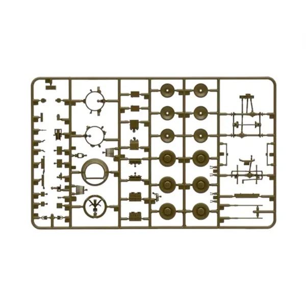 Italeri 1/56 modello di carro armato M8/M20 immagine 5