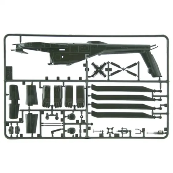 Italeri 1/72 AH-64 Apache elicottero modello immagine 2
