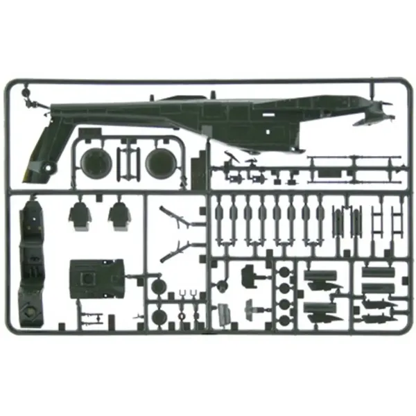 Italeri 1/72 AH-64 Apache elicottero modello immagine 3
