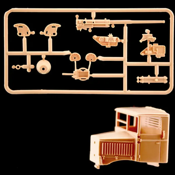 Italeri 1/72 Autocannone 3RO cannone antiaereo con 8 figure set di modellismo immagine 4