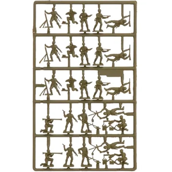 Italeri 1/72 Fanteria Americana WWII. figure di soldati in scala. immagine 2