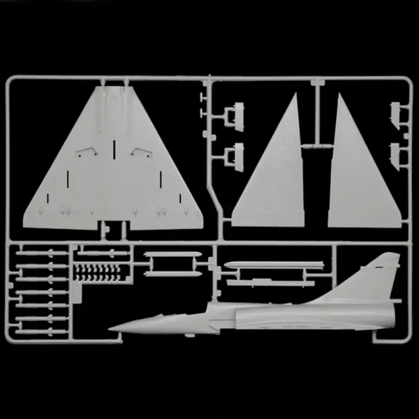 Italeri 1/72 Mirage 2000C modello di caccia immagine 4