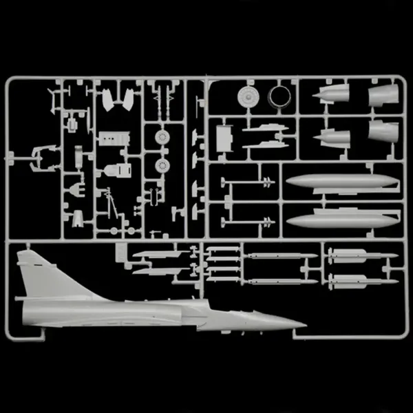 Italeri 1/72 Mirage 2000C modello di caccia immagine 5