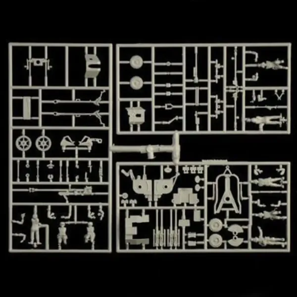 Italeri 1/72 Set di Cannoni Tedeschi modellini di artiglieria immagine 2