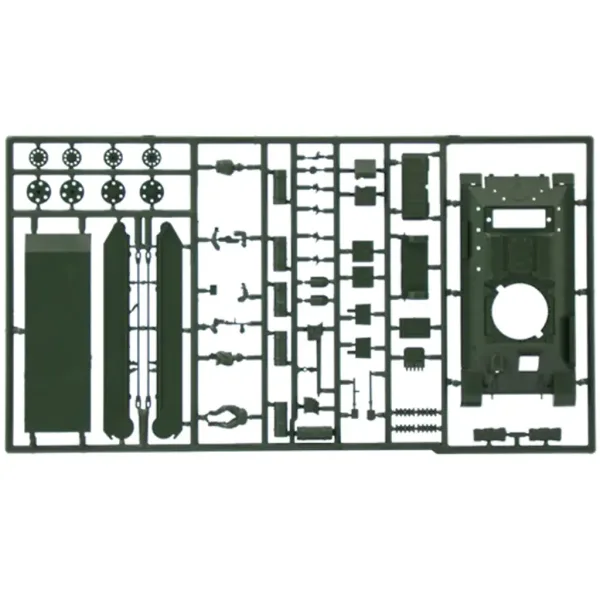 Italeri 1/72 T-34/76 Modello 1943 carro armato modellino immagine 8