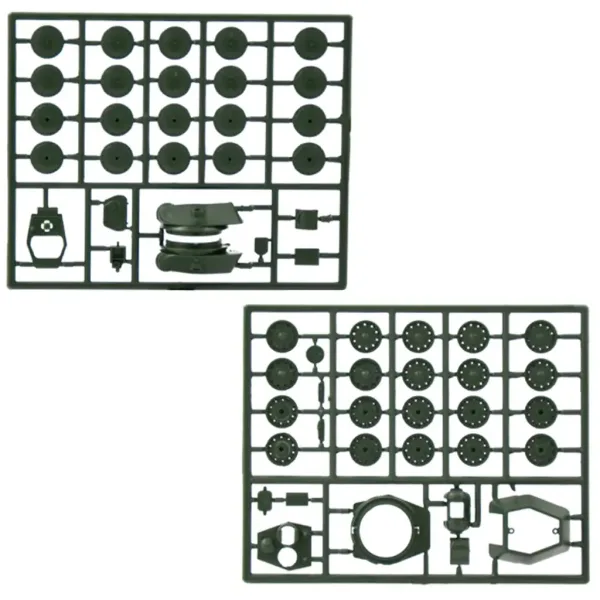 Italeri 1/72 T-34/76 Modello 1943 carro armato modellino immagine 9