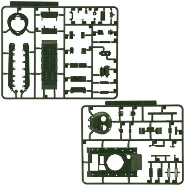 Italeri 1/72 modello di carro armato T-55A immagine 7
