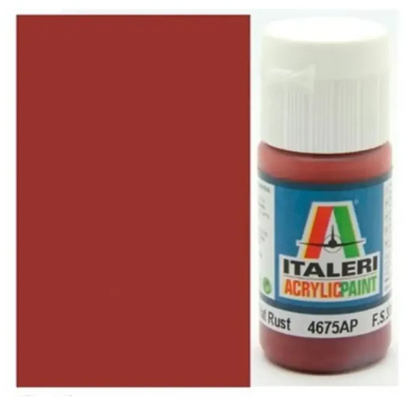 Italeri Flat Rust (4675AP) - Vernice opaca color ruggine per modellismo 20ml immagine 1