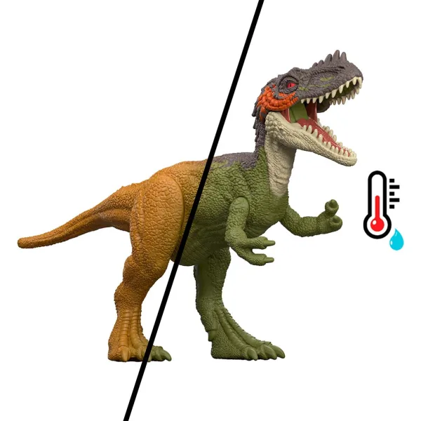 Jurassic World: Dino Reveal Battle Pack con 2 figure di dinosauro - Mattel immagine 4