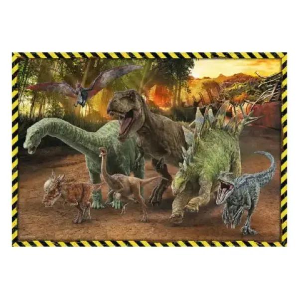 Jurassic World: Dinosauri dal Jurassic Park puzzle da 200 pezzi - Trefl immagine 2