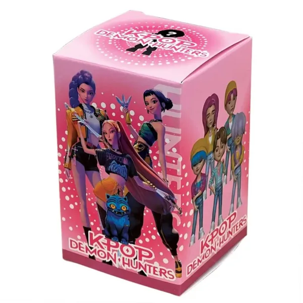 K-Pop Demon Hunters figura a sorpresa in scatola con carta immagine 2