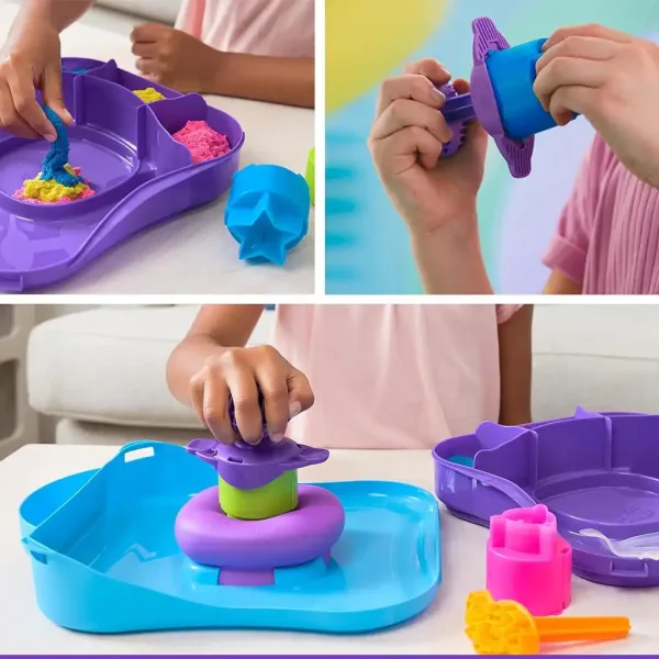 Kinetic Sand: SquishMotion sabbia modellabile 454g - Spin Master immagine 3