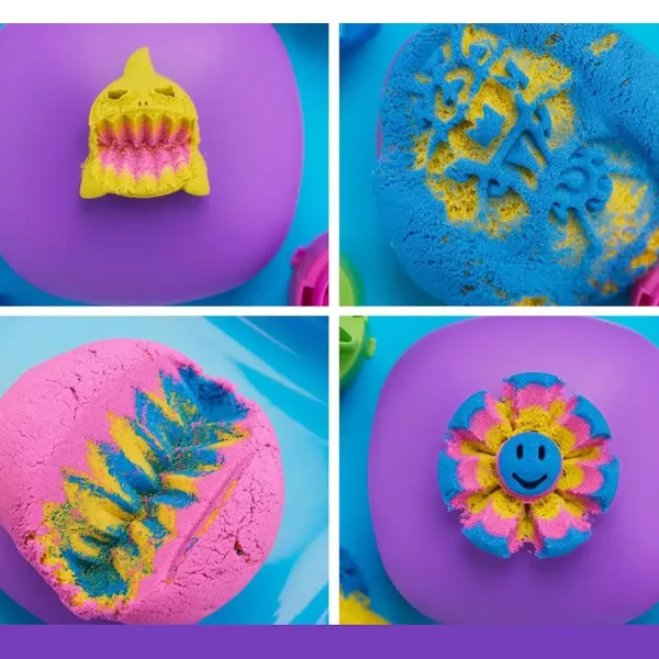 Kinetic Sand: SquishMotion sabbia modellabile 454g - Spin Master immagine 4