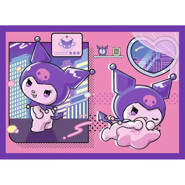 Kuromi giorni 4 in 1 puzzle - Trefl immagine 4