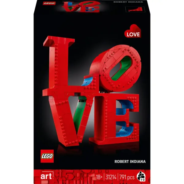 LEGO® ART: LOVE decorazione scritta (31214) immagine 1
