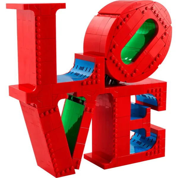 LEGO® ART: LOVE decorazione scritta (31214) immagine 2