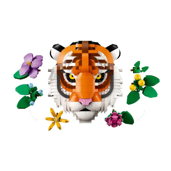 LEGO® Art: Collezione di Fauna - Tigre (31217) immagine 4