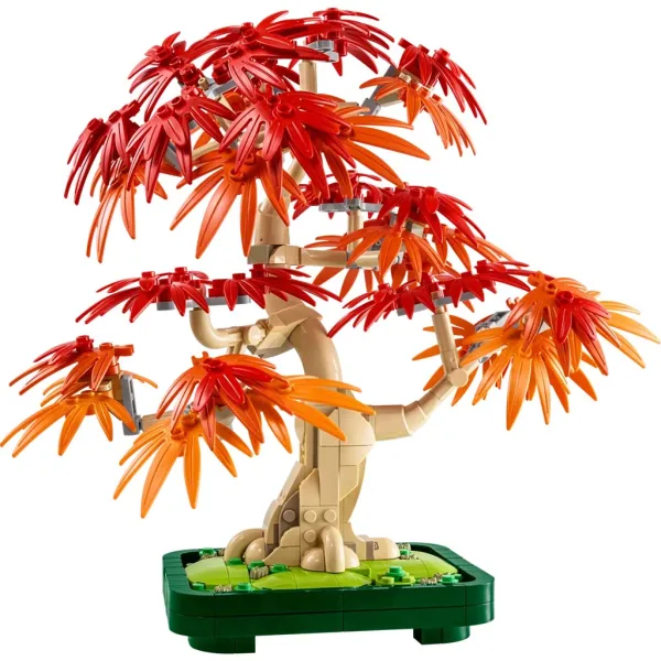 LEGO® Botanica: Bonsai di acero giapponese a foglia rossa (10348) immagine 3